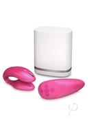 We-vibe Chorus Rechargeable Couples Vibrator With Squeeze Control - Pink