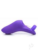 Frisky 7x Finger Bang`her Pro Silicone Rechargeable Finger Vibrator - Purple