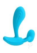 Gender X Wear Me Out Rechargeable Silicone Panty Vibe With Remote - Blue